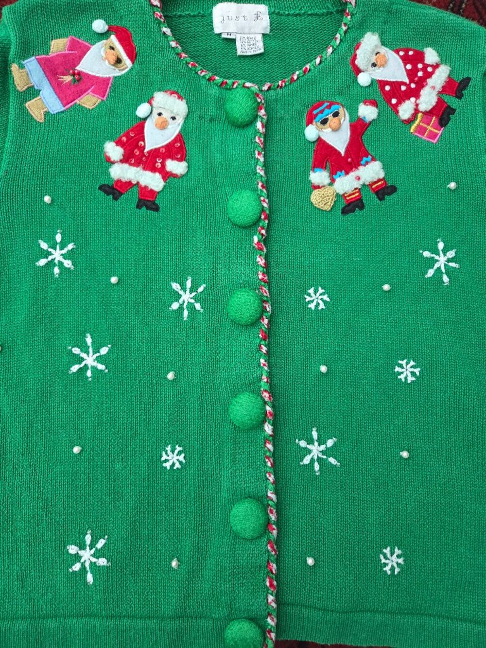 Just B Santa Sweater M